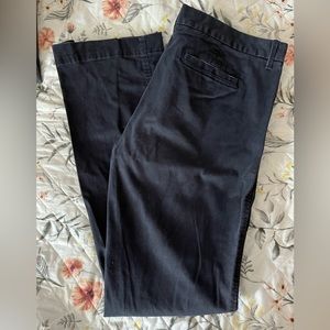 Banana Republic women’s 14 long navy chino pants
